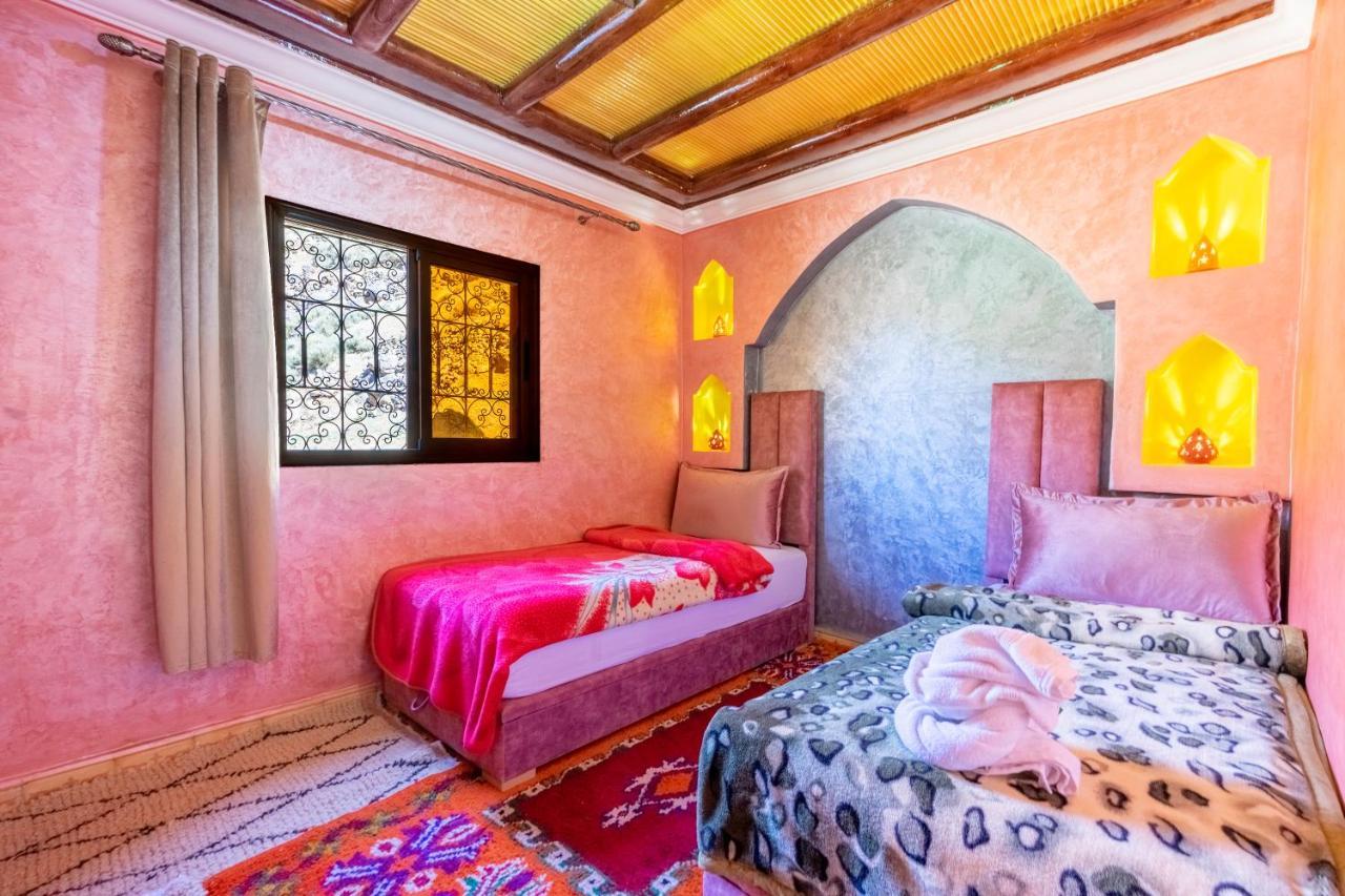 Riad Imnane Lodge Tamgaist Rum bild